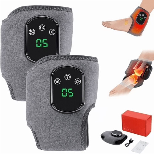 Trippelterapi fotmassage, trådlös, USB-laddningsbar
