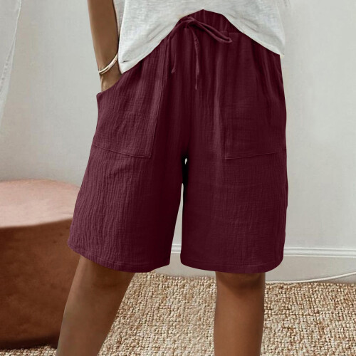 Γυναικεία Σορτς Μονόχρωμα Σορτς Casual Σορτς Capris S-3XL 1