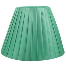 Abat-jour plissé en tissu pour lampe de table ou applique murale