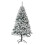 4FT Flocked Artificial Christmas Tree with Hinged Branches 2