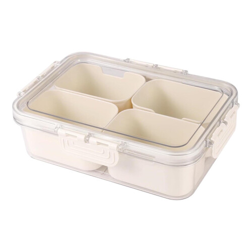 Boîte à bento pour conserver les aliments, avec plusieurs compartiments 1