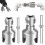 Pipe Threading & Tapping Tools – Internal/External, PVC, 1/2" & 3/4", Angle Bolt Repair Tools 1