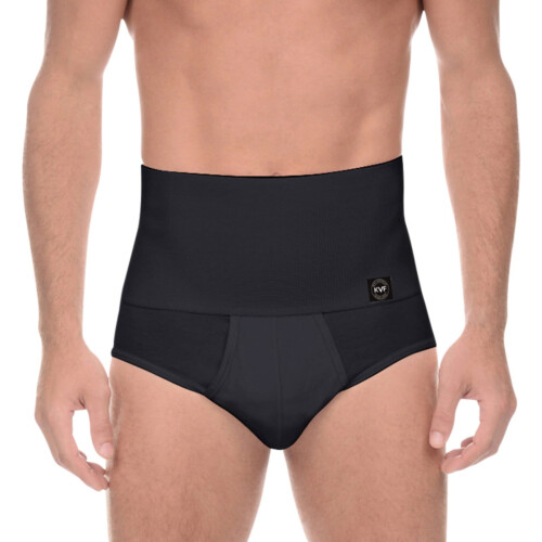 Herren-Slips mit hohem Bund und formender Wirkung – Baumwollstretch, 2er-Pack 1
