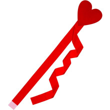 105cm Heart Shape Valentine's Day Cabinet Bows - Festive Door Decor for Home, Kitchen & Living Room Celebrations(XX)