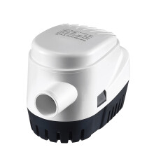 1100GPH12V dränkbar båtlänspump med flottörbrytare, 1,1" utlopp – kompatibel med båtar, dammar, pooler, källare