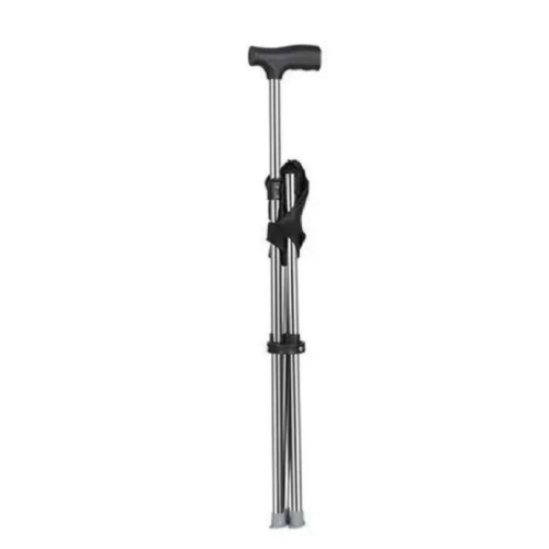 Stainless Steel Folding Cane Seat for Hiking 1