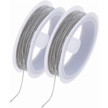 20M Stainless Steel Necklace Chain, 1mm Soldered Link, Bulk DIY Jewelry Making Chain for Women & Men – Compatible with Silver