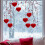 Flocked Heart Ornaments 4.5 cm 12-Pack 3