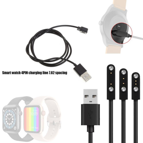 Nabíječka pro chytré hodinky Magnetic2Pins, černá 2