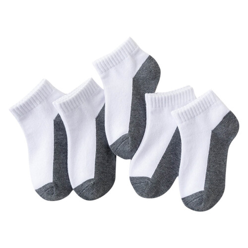 Mikilon kids' athletic cushioned ankle socks 5 pairs 1