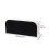 Digital Alarm Clock with Temperature Display, Black ABS Material, Compact Design, 1 Pack 2