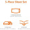 Microvezel tweepersoonslakenset (3-delig) 4
