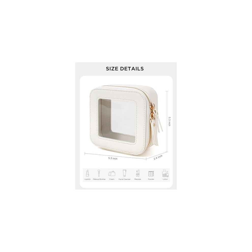Clear TSA-Approved Toiletry Bag 23.5 x 15.5 x 7 cm