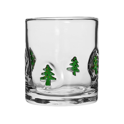 3-pak juletræsjuiceglas, 14oz glas uden stilk 2
