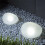 Solar Pebble Stone Lamp Outdoor Decorative Rock Light Set 6