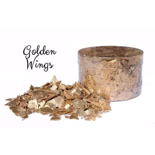2pcs Edible Flakes Golden , 6 Grams by 2