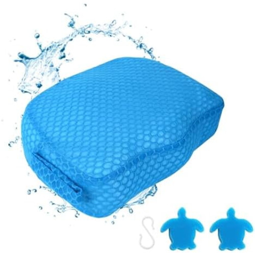 Assento elevatório para banheira de hidromassagem com base antiderrapante e elevação de 12,7 cm (5 polegadas).