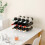 3-Tier Stackable Wine Rack, Countertop or Floor, Sturdy & Durable, Compatible with Standard Bottles 2