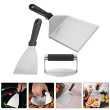 FRCOLOR Smasher Spatulas Barbecue Tool Set 31.50X13.00X1.00CM