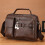 Ανδρική Τσάντα Laptop Crossbody από Υφασμάτινο Δέρμα 29x20x7cm 1