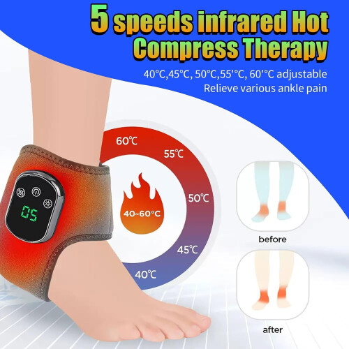 Massageador de pés com tripla função: calor, vibração e massagem. 2