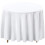 White round tablecloth 120 inches for weddings banquets 1