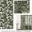 Dark Green Leaf Print Sheer Curtains, 63" L, 2 Panels 3