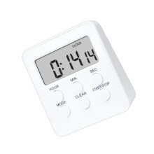 Digital Kitchen Timer with Bright LED Display Battery Operated Stopwatch Clock Effective Time Management Accessories