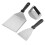 FRCOLOR Smasher Spatulas Barbecue Tool Set 31.50X13.00X1.00CM 5