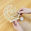 Φωτιστικό νυχτός Eid Crafts – 3D ξύλινο φωτιστικό LED σε σχήμα φεγγαριού, διακόσμηση για 3