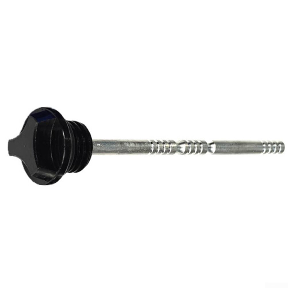 Cnc Aluminum Engine Oil Tank Dipstick Level Indicator Universal Fit For Most Motorcycles Dirt Bikes Atvs Color Black 9169991278209