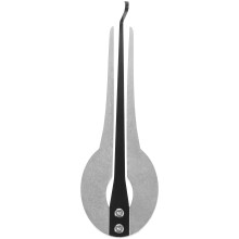 3Pièces Instrument À Mâchoire Métal Argent Harpe Nationale Débutant