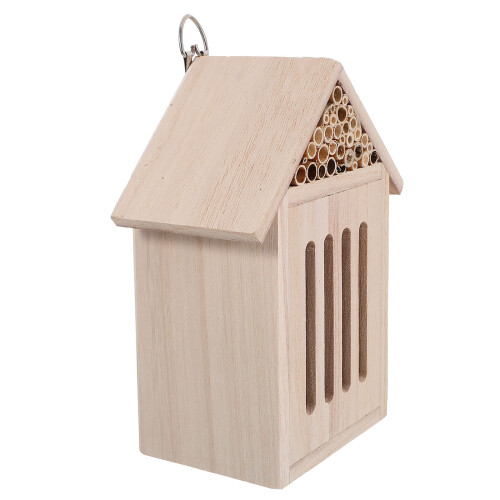 2Pz Insetti in Legno Per Giardino Casa Api Farfalle