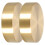 8Pcs Smooth Golden Brass Paperweights for Calligraphy Display 1