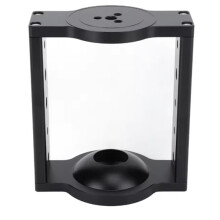 Half Flat to Bowl Adapter Converter Riser Easy to Operate Anti Corrosive 75mm Tripod Bowl Riser