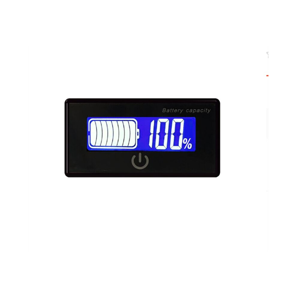 8-100V Li-Ion Lifepo4 Lead Acid Battery Capacity Indicator Digital Voltmeter Tester Temperature Monitor 12V 24V 48V 6031067892158