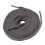 Athletic Sneaker Canvas Shoes Laces Flat Shoelaces String Dark Gray Pair 1