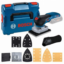 Lijadora excéntrica inalámbrica GSS 18V-13 BOSCH PRO 80x130 mm - sin batería ni cargador - 06019L0101