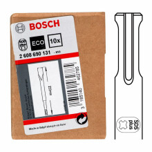 Burin plat SDS-plus 20x250 mm - BOSCH - Einzelverkauf - Grau