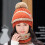 Damen-Winterstrickset mit Mütze, Handschuhen, Schal und Maske 3