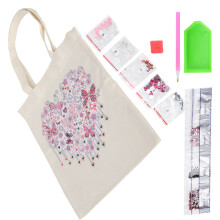 Diamant-Malerei-Tasche, Canvas-Tasche, Kunstharz,