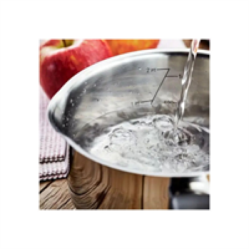 Judge Judge Vista Draining Saucepan 18cm/2.1 Litres Silver 1