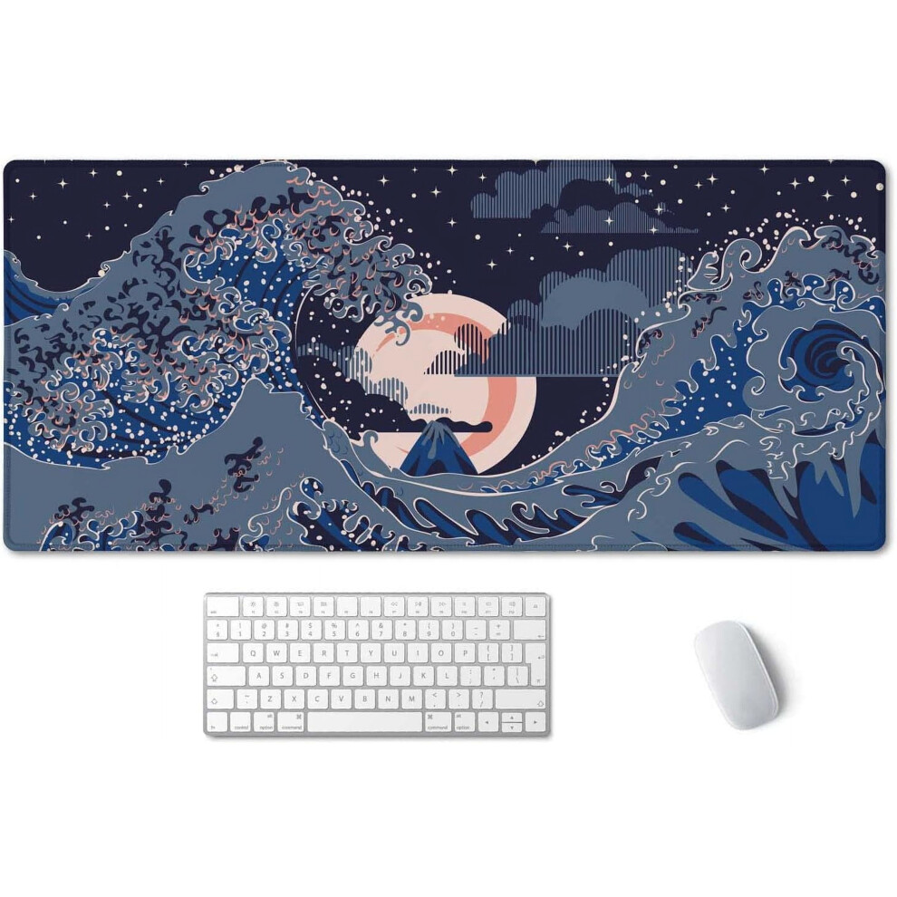 Xxl Ocean Waves Desk Mat 900 X 400 Mm 9450273227993
