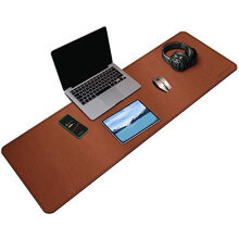 XL skrivebordsunderlag 170x70 cm PU-skinn