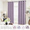 Lilac Blackout Curtains 52x72 in 2-Pack Light Purple 7
