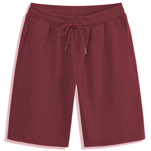 Herreshorts ensfarget med lommer XL 1