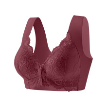 Soutiens-gorge grandes tailles pour femmes, sans armatures, extra-élastiques, fermeture sur le devant, bretelles larges, soutiens-gorge de sport, XL