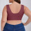 Γυναικεία Σουτιέν Plus Size με Ασύρματο Σουτιέν, Ελαστικό Σουτιέν με Κλείσιμο 6