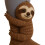 Sloth Socks Dame Dobbeltlags Bomuld 3D Strik 5