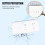 OSALADI 3 Gang Weatherproof Outlet Cover & Switch Plate Protector 6